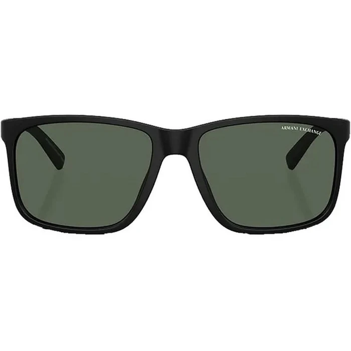UNISEX SUNGLASSES ARMANI EXCHANGE AX4041SF (58/17/140) - Black / Green, Resin
