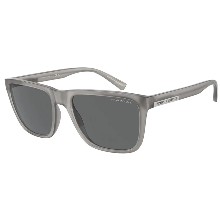 Armani Exchange AX4080SF Men's Sunglasses, Grey, 57/19/145