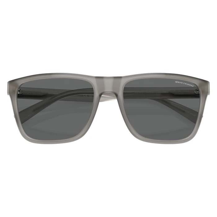 Armani Exchange AX4080SF Men's Sunglasses, Grey, 57/19/145