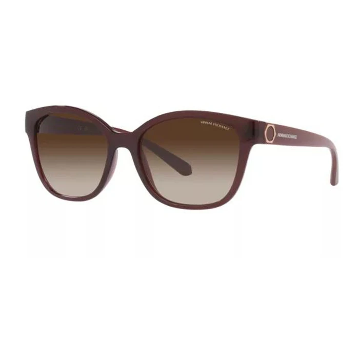 Armani Exchange Women's Sunglasses AX4127S-824113 54/17/140 Brown Lenses UV400