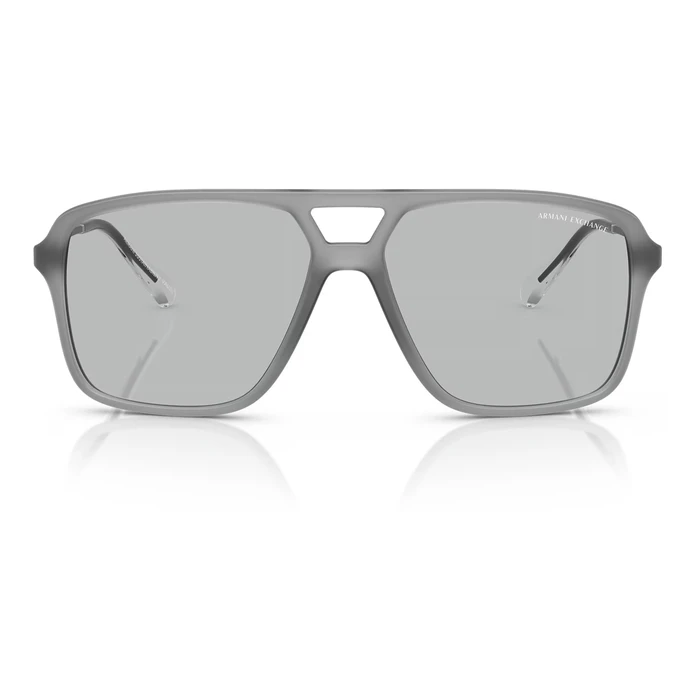 Armani Exchange AX4150SU83638 Men's Sunglasses — Grey frame / Grey lens (59/15/145 mm)