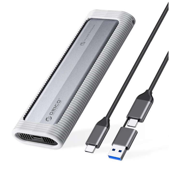 ORICO M.2 NVME NGFF SSD Enclosure AXM2S G2 10Gbps Tool Free Grey