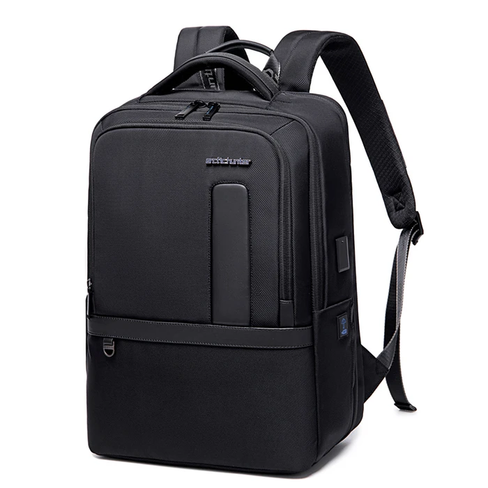 Τσάντα Πλάτης Arctic Hunter B00490 Με Θήκη Laptop 15.6" 27l Usb Μαύρη