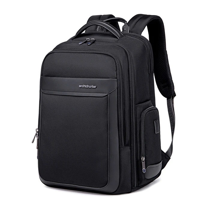 Τσάντα Πλάτης Arctic Hunter B00544 Με Θήκη Laptop 17" 40l Usb Μαύρη
