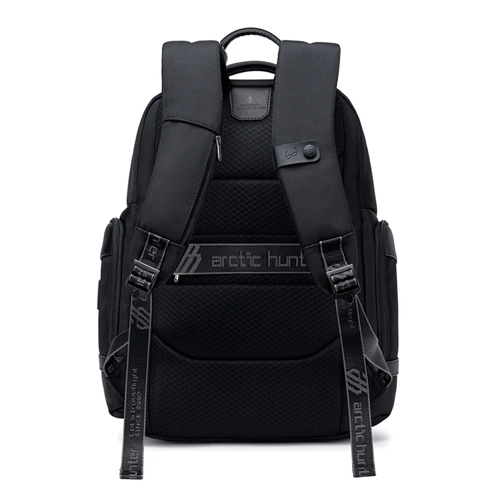 Τσάντα Laptop Arctic Hunter Πλάτης B00683 15.6", Usb, 20.5L, Μαύρη