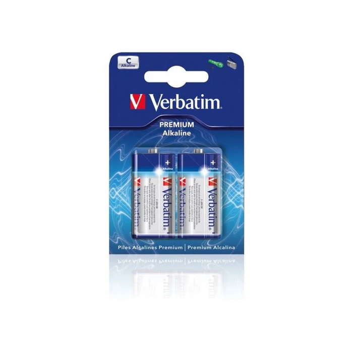 Μπαταρία Αλκαλική Verbatim C/LR14 - 2 Pack