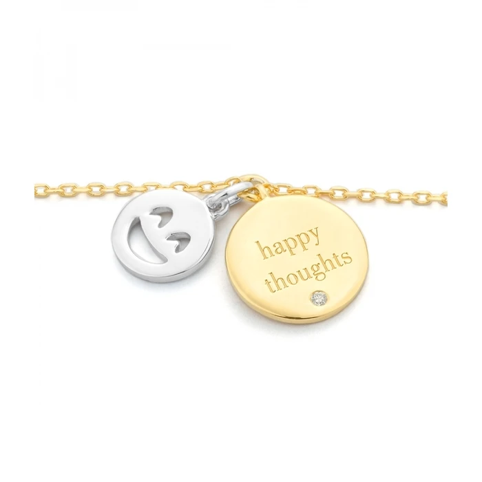 Γυναικείο Βραχιόλι Secrecy B3749Cdaww900 (17-20cm) από Ασήμι Golden