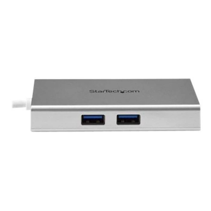 Docking Station StarTech USB-C - Power Supply - 4K HDMI - GbE - USB 3.0 - Silver & White