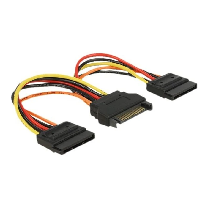 Καλώδιο DeLock 15-pin SATA power connector - 15 cm