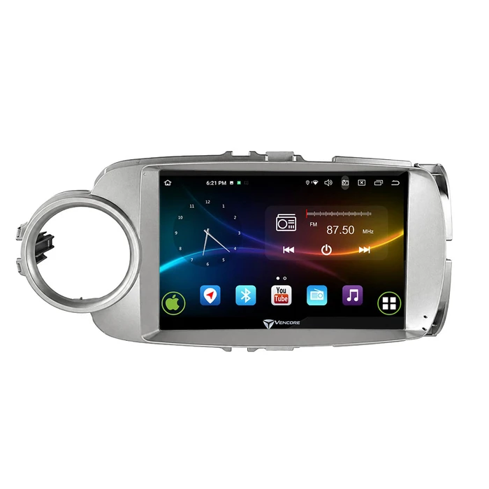 VenCore 3236-10007-0635S - Οθόνη Multimedia Android 15 9" για Toyota Yaris 2012-2015 (Ασημί)