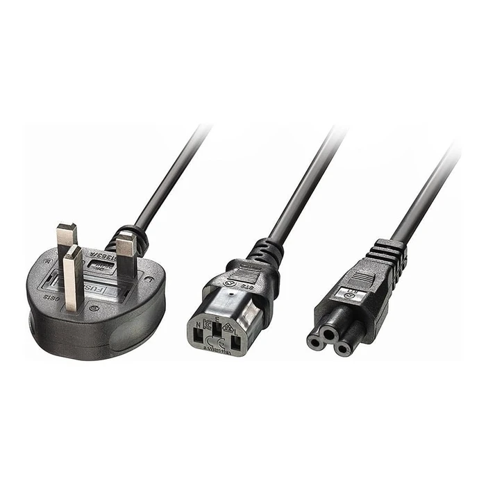 Lindy Power Cable 30374 C13 Coupler C5 Coupler 2.5 m