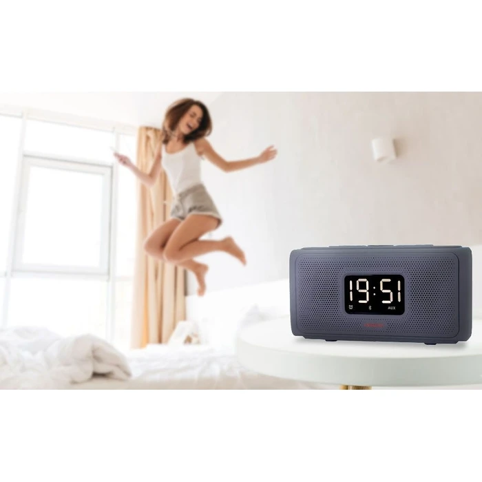 Ρολόι Επιτραπέζιο Aiwa Bluetooth CLOCK RADIO RMS 20W