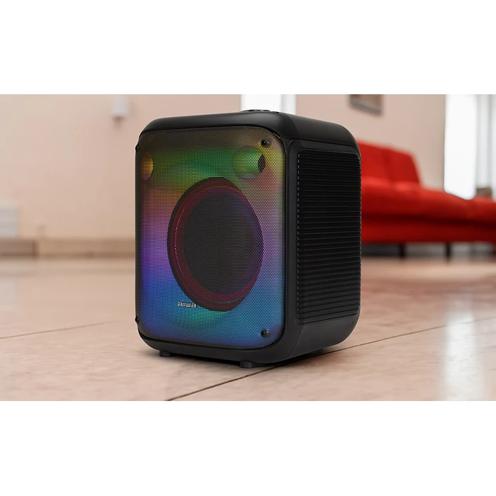 Karaoke Aiwa PARTY SPEAKER with 8 HYPERBASS WOOFER