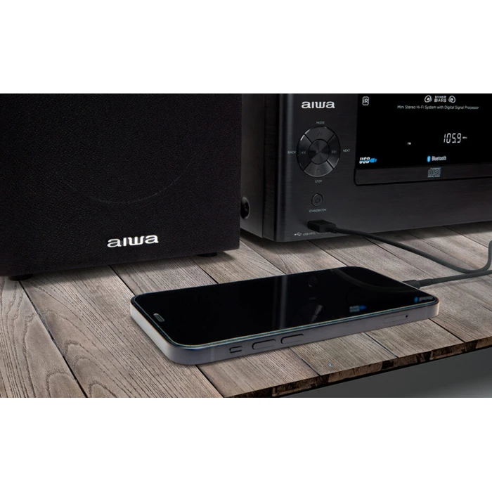 Ηχοσύστημα Aiwa MINI HI-FI Stereo BT5.0 SYSTEM RMS 50W