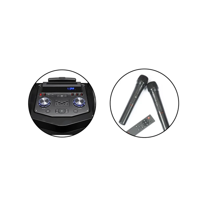 Karaoke Aiwa Portable TROLLEY RMS 80W 'THE THUNDER'