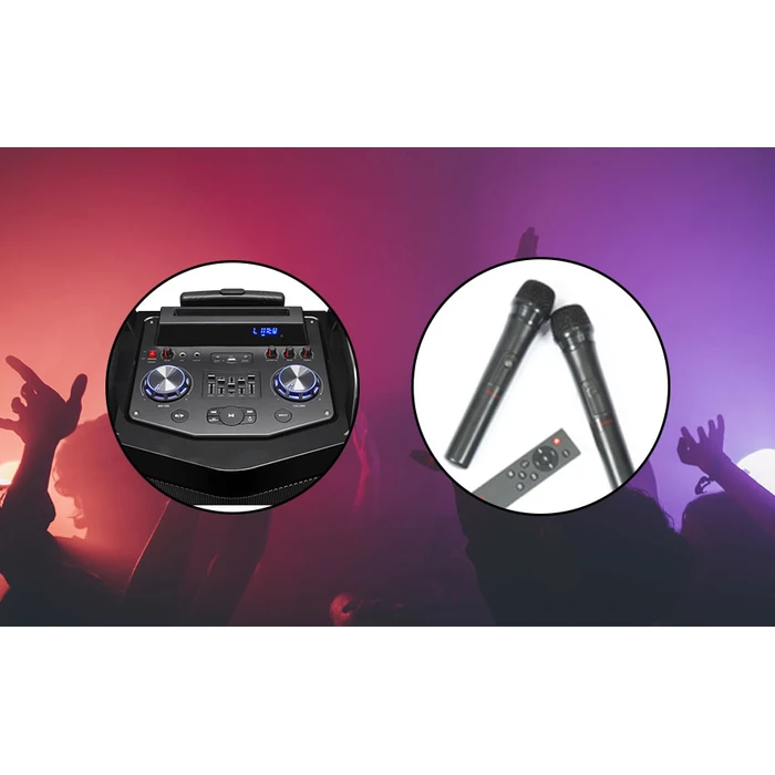 Karaoke Aiwa TROLLEY 'EARTHQUAKE' RMS100W