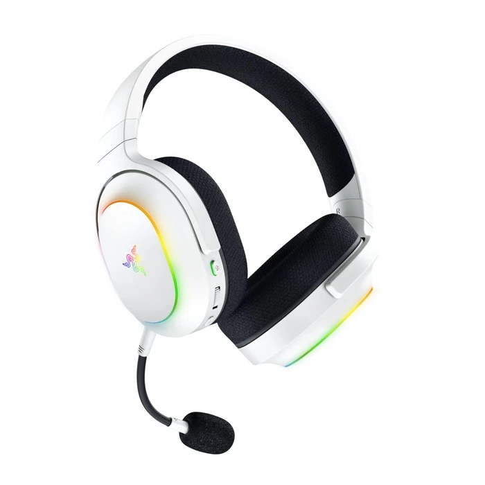 Gaming Headset Gaming Razer BARRACUDA X WHITE Chroma - RGB Wireless & Bluetooth - PC/PS5/Switch/Android 