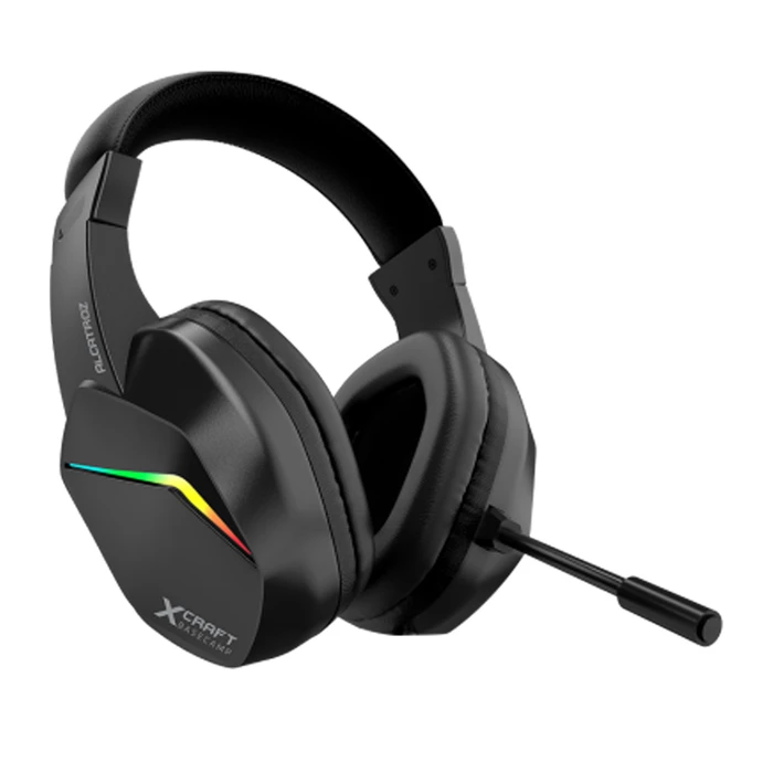ALCATROZ X-Craft Basecamp 4-in-1 Gaming Starter Pack (Πληκτρολόγιο US, Ποντίκι, Ακουστικά, Mousepad)