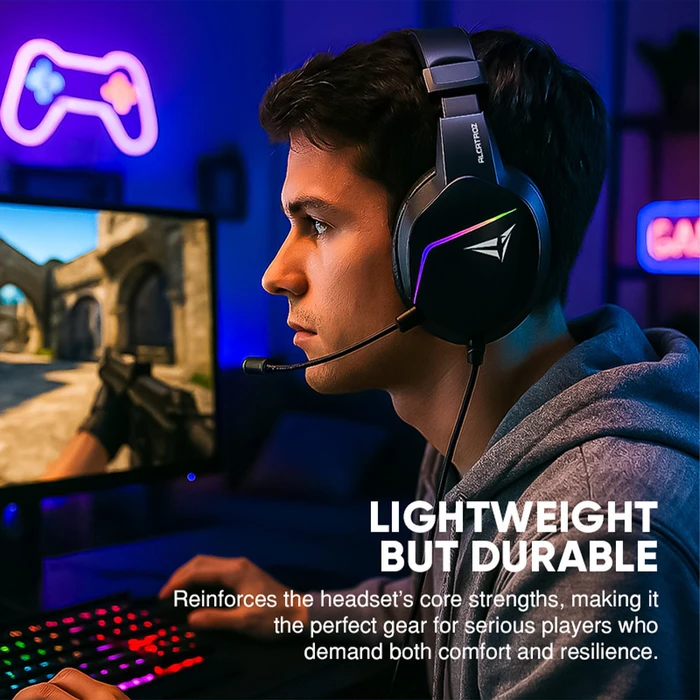 ALCATROZ X-Craft Basecamp 4-in-1 Gaming Starter Pack (Πληκτρολόγιο US, Ποντίκι, Ακουστικά, Mousepad)