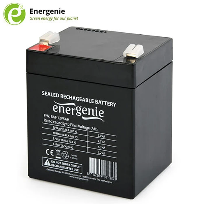Μπαταρία UPS Energenie LEAD for UPS 12V 5 AH