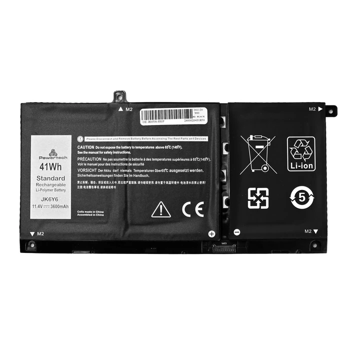 Μπαταρία Laptop Powertech Συμβατή JK6Y6 για Dell Inspiron 13 5300/14 5400/15 5500