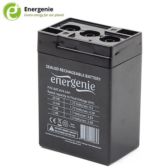 Μπαταρία UPS Energenie LEAD 6V 4,5AH