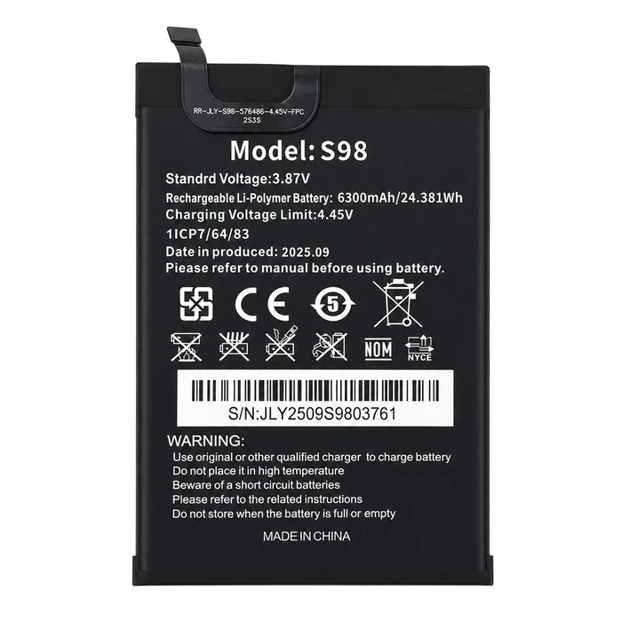 OUKITEL Ανταλλακτική Μπαταρία 6300mAh για G3
