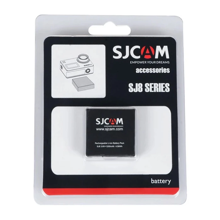 SJCAM Μπαταρία BAT-SJ8PRO για SJ8 series, 1200mAh