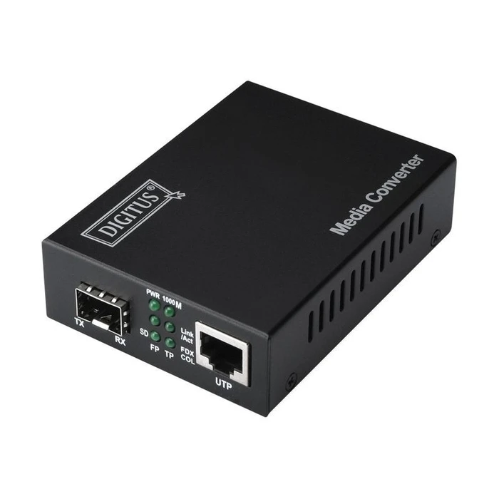 Network Switch Digitus DN-82130 - Media converter - 10Mb LAN, 100Mb LAN, GigE