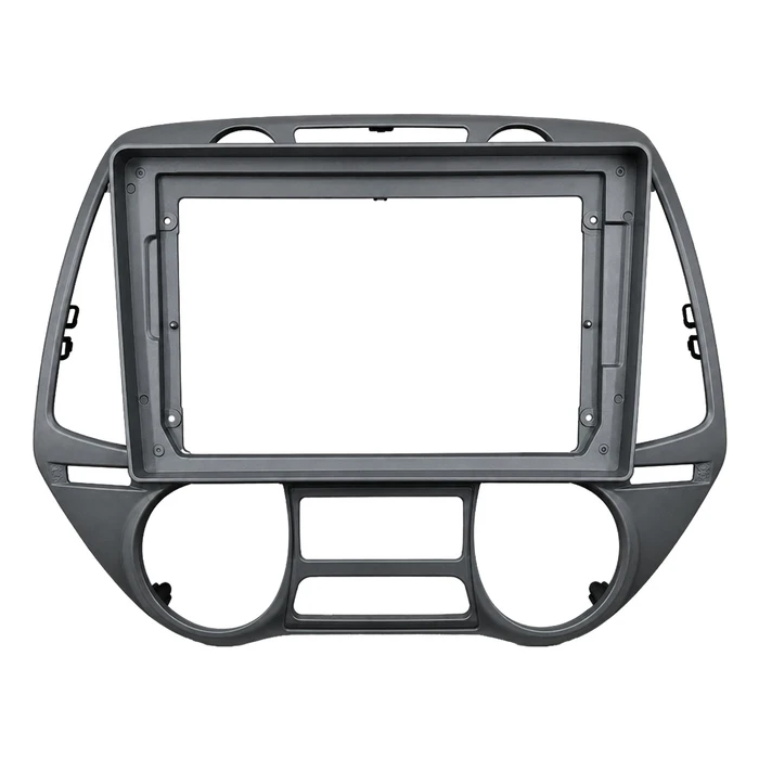VenCore 3550-0709G - Πρόσοψη 9" με Καλωδίωση & CANbus Box για Hyundai i20 2009-2012 Auto A/C – Γκρι