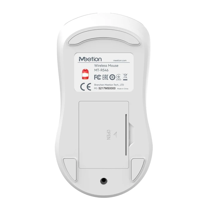 Meetion Ασύρματο Ποντίκι Office MT-R546 2.4G Λευκό