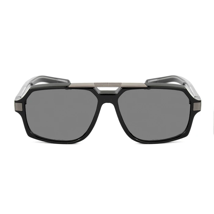 BOBROFF Men's Sunglasses BFG0015-C1 (Grey lenses, Acetate frame)