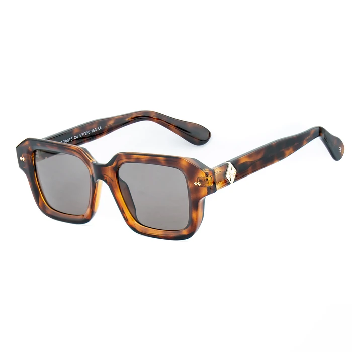 Bobroff Women Sunglasses BFG0018-C4 Brown Lens, Acetate Frame
