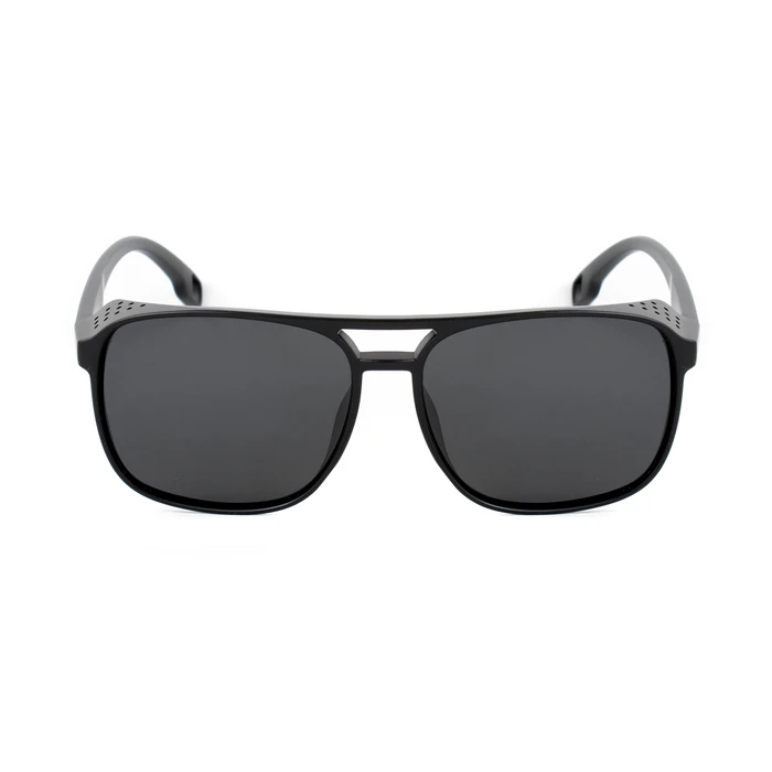 BOBROFF Men's Sunglasses BFG0028-C2P (Acetate Frame, Black Polarized Lenses, 58/15/146 mm)