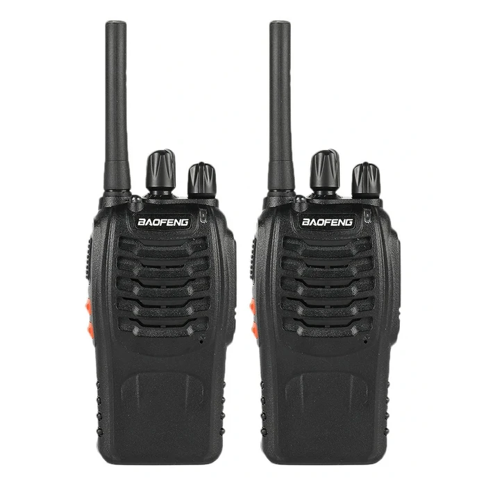 BAOFENG Σετ Ασύρματοι Πομποδέκτες BF-88E PMR 0.5W Μαύρο 2τμχ