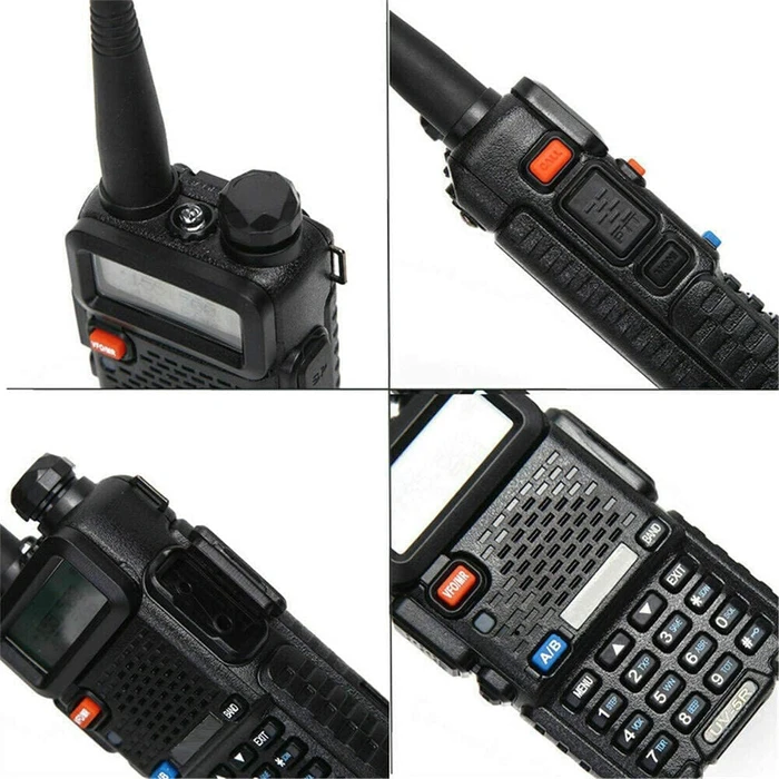 Ασύρματος Πομποδέκτης Baofeng Uv-5R, Vhf/Uhf, 5W, Μαύρος