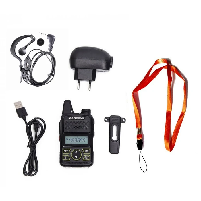 Baofeng BF-T1 (T1) UHF Portable Two-Way Radio 1.5W