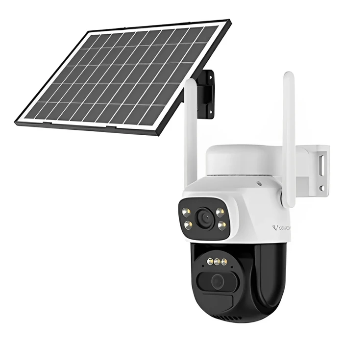 VSTARCAM Smart Solar Camera BG622DR Dual Lens 2MP 4G PTZ IP66
