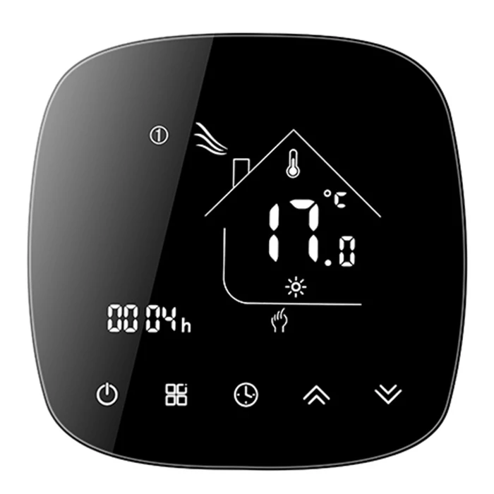 Θερμοστάτης πετρελαίου Smart BHT-001-GBLW, WiFi, μαύρος