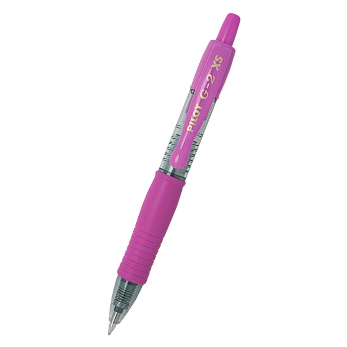 PILOT στυλό διαρκείας gel G-2 XS 0.7mm 11cm ροζ
