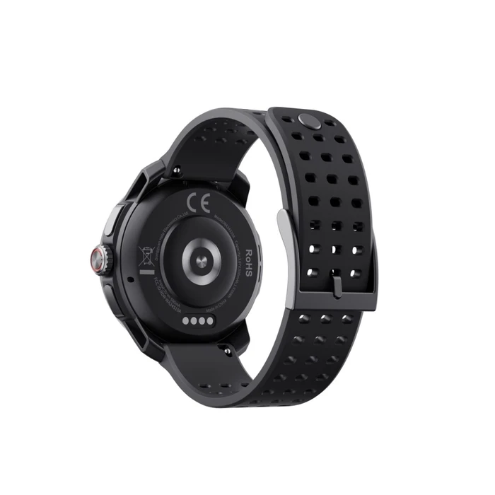 QCY Track S10 Watch Black 1,43 AMOLED HD Dual Band 6 Sat GPS, Gyroscope Geomagnetometer