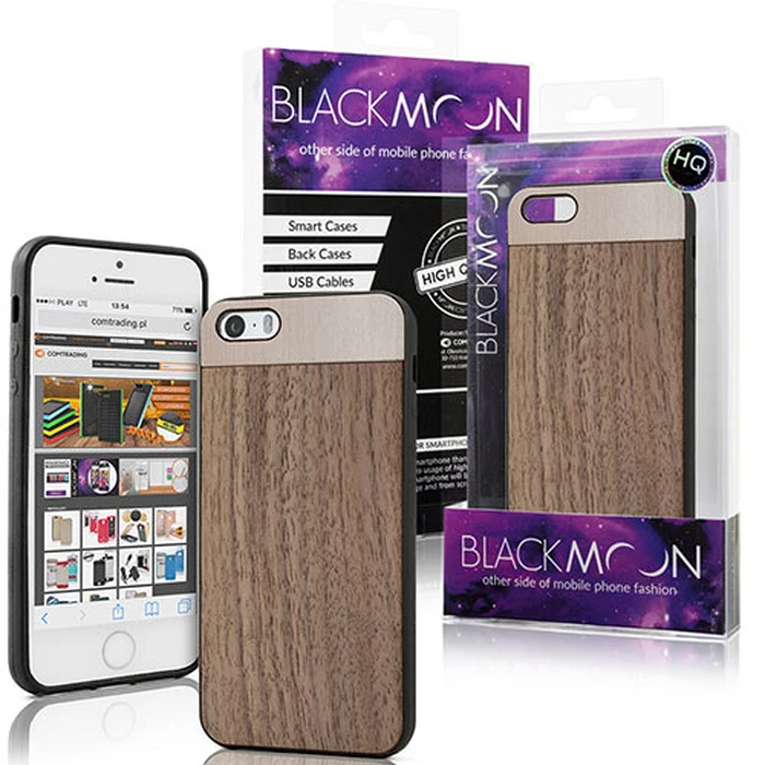 Θήκη Κινητού Blackmoon BACK CASE WOOD NO.4 iPhone 6 PLUS
