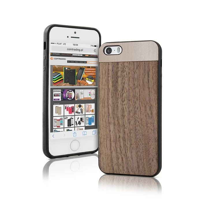 Θήκη Κινητού Blackmoon BACK CASE WOOD NO.4 iPhone 6 PLUS