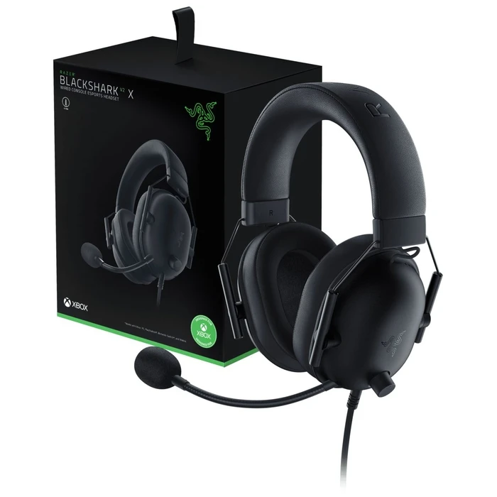 Gaming Headset Razer Blackshark V2 X for XBOX Licensed - 7.1 Gaming  Audio Jack - XBOX/PC/PS4/PS5/Switch