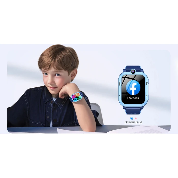 Παιδικό Smartwatch Blackview 4g Kids Gr Menu And Sos Function Blue
