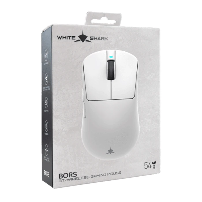 White Shark WGM-5021 Wireless Gaming Mouse 12000 DPI White
