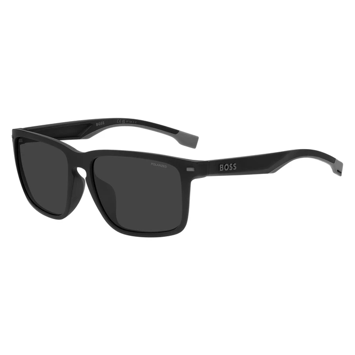 Unisex Γυαλιά Ηλίου Hugo Boss 1542Fso6W (55/19/140 mm) Black