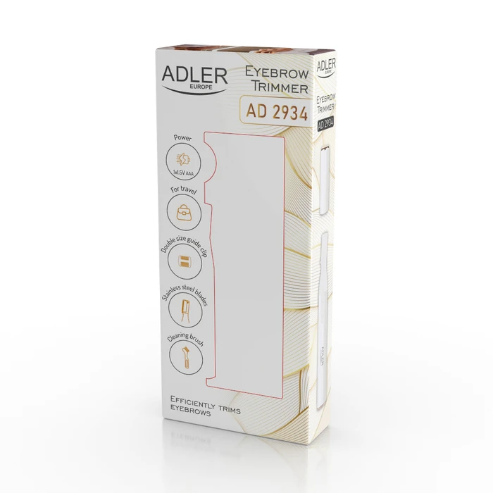 Trimmer Adler EYEBROWN White