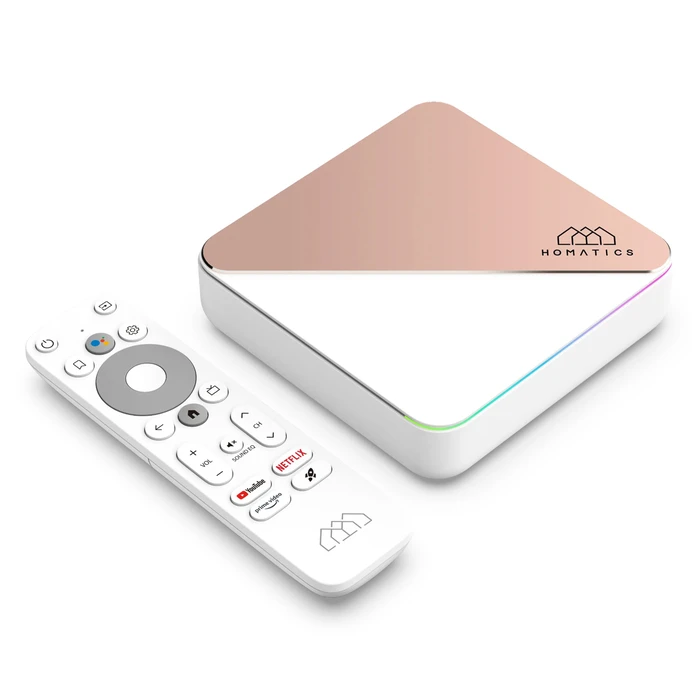 TV Box Homatics R 4K Plus, 4/32GB, WiFi, Google Πιστοποίηση, Android 11