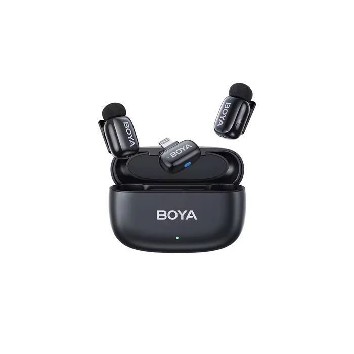 Μικρόφωνο Boya Mini iPhone Lightning - 2,4GHz 2mic Wireless with Charging Box